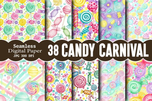 Candy Carnival Seamless Digital: A Creative Revolution for Designers and Entrepreneurs