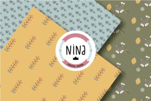 Discover the Versatility of the Fox Digital Paper Pack Woodland Pattern