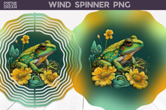 Frog Flowers Wind Spinner: A Strategic Tool for Creative and Business Applications
