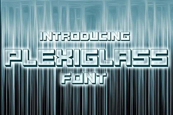 Plexiglass: A Bold and Versatile 3D Typeface for Creative Designs
