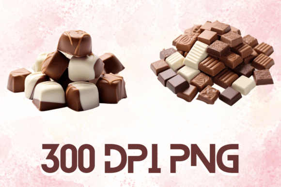 Realistic Chocolates Tasty Graphics 03: A Culinary Art for Digital Creators