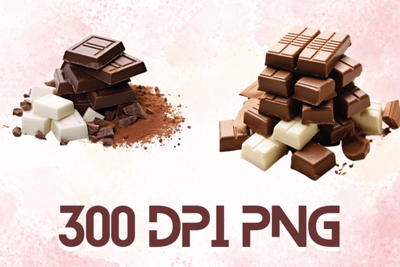 Realistic Chocolates Tasty Graphics 08