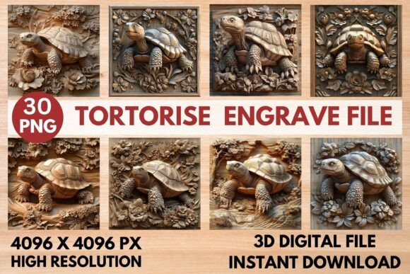 Tortorise Engrave File