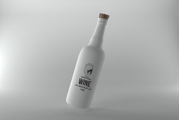 Wine Drink Bottle Mockup: A Practical Tool for Branding and Design